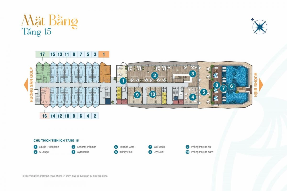 Mặt bằng Vũng Tàu Centre Point tầng 5