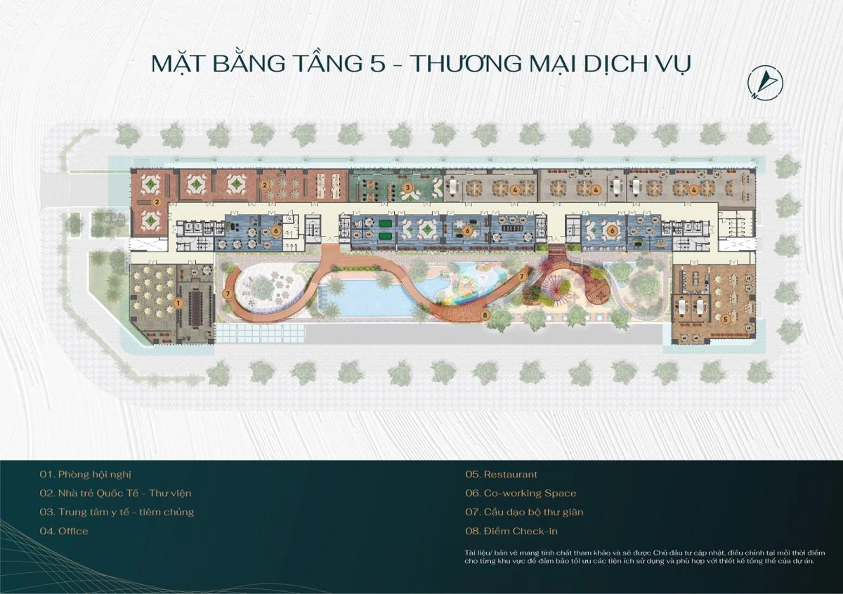 111Mặt bằng Vũng Tàu Centre Point tầng 4